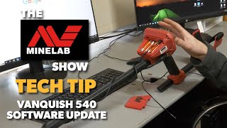 How to Update the Minelab VANQUISH 540 Metal Detector [upl. by Simmons607]