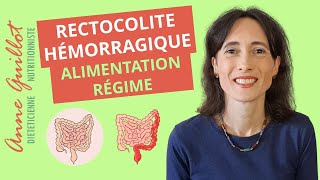 Rectocolite hémorragique RCH  quelle alimentation pour réduire linflammation [upl. by Valdis199]