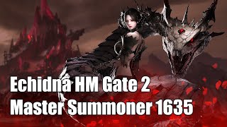 Lost Ark Master Summoner  Echidna Hard Mode Gate 2  1635 [upl. by Ylro207]