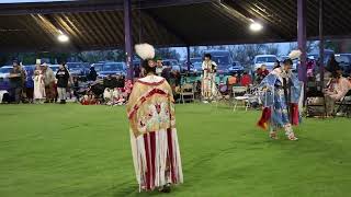 SanteeLucky Mound Powwow 2022 Saturday Night Live Jr Womens Fancy Shawl Contest [upl. by Jeno]