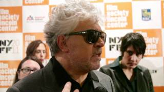 Pedro Almodóvar at the 49th New York Film Festival [upl. by Vachell]