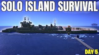 Surviving on a Snow Island for 7 days  Rust Console Edition [upl. by Gurango]