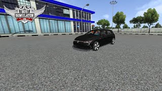 SHARE MOD BUSSID VOLKSWAGEN GOLF GTI 2024 NEW PATCH HANZZO MOD [upl. by Ayrb]