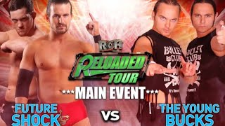 Kyle OReilly amp Adam Cole Future Shock vs The Young Bucks  ROH RELOADED TOUR 2015  FULL MATCH [upl. by Ridley]