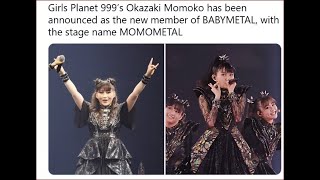 This just in  Momoko Okazaki is the official 3rd Member of Babymetal [upl. by Laohcin573]