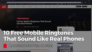 10 Free Mobile Ringtones That Sound Like Real Phones [upl. by Siva]