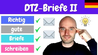 DTZ  Telc B1 Briefe schreiben  Bewerbung  A2 B1  Learn German  Deutsch lernen  Teil 2 [upl. by Portia]