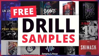 15 FREE Drill Sample Packs 3GB [upl. by Yelsgnik]