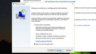 Como restaurar a un punto anterior en windows 10 [upl. by Nagek]