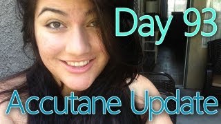 Day 93 Accutane SEVERE Acne Update NO MORE ACNE [upl. by Alletniuq]