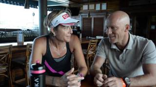 Kona 2015 tritimeInterview mit Siri Lindley [upl. by Aiekan]