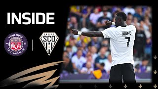 TOULOUSE  ANGERS SCO  INSIDE [upl. by Einnob]