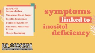 Symptoms Linked to Inositol Deficiency [upl. by Cristobal42]