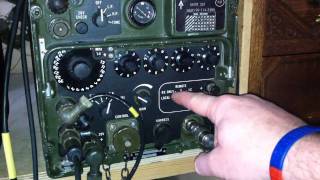 The Clansman VRC321 Military Radio run through HD  M0VST [upl. by Lebama]