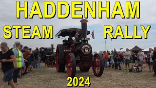 Steam Engines at Haddenham Steam Rally 2024 [upl. by Pyszka325]