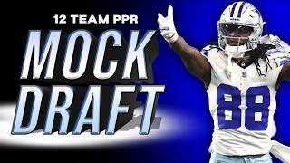 2024 Fantasy Football Mock Draft 12 Team PPR  Pick 3 [upl. by Ennove158]