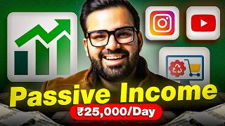 5 passive income ideas to earn ₹25000day in 2024 full guide in Hindi  Nishkarsh Sharma [upl. by Luapnaej648]