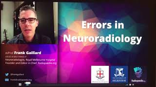 The SRT Annual Conference 2019 Prof Frank Gaillard Radiopaedia Lecture [upl. by Homerus]