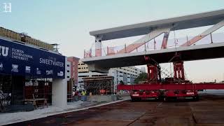 This is what the FIU bridge looked like before collapsing [upl. by Elocal]