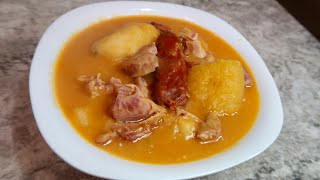 Wow que rico quedó este potaje de chicharo [upl. by Allemac]