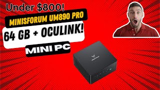 Introducing the Minisforum UM890 Pro The Ultimate Mini PC for Gaming amp Productivity [upl. by Yrac]