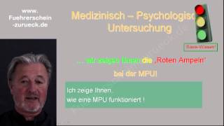 MPUSeminar Vorbereitung aufs MPUGespäch 1  Einführung amp was prüft der Psychologe eigentlich [upl. by Helm]