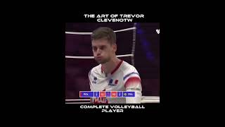 The art of Trevor clevenot complete volleyball player France volleyballworld EpicVolleyball [upl. by Lanod]