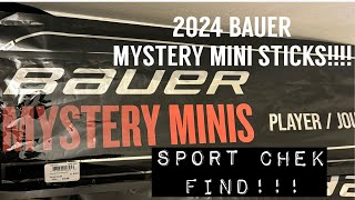 2024 Bauer Mystery Mini Sticks from Sport Chek nhlhockey bauerhockey hockeystick hockeysticks [upl. by Bradan]