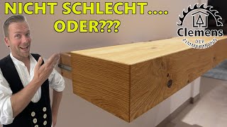 DIY Schwebendes Regal mit Geheimversteck Einfach gebaut und mega Ergebnis [upl. by Piks840]