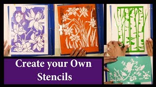 How to Create Your Own Stencils [upl. by Olinad]