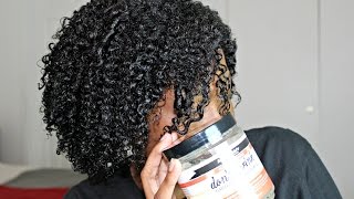 Aunt Jackies Flaxseed Elongating Curling Gel  Demo amp Review [upl. by Anij151]