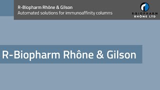 RBiopharm Rhône amp Gilson  automated solutions for immunoaffinity columns [upl. by Asikal781]