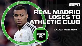 Athletic Club vs Real Madrid Reaction Mbappe is ‘drowning under the pressure’ – Burley  ESPN FC [upl. by Adnoraj]