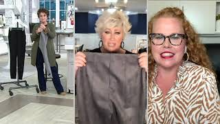 Belle by Kim Gravel Faux Suede Legging on QVC [upl. by Dub]