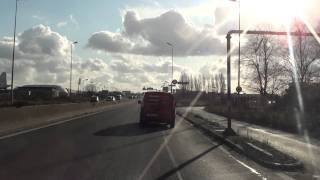 Driving In FranceVilliers Sur MarneA4A86Paray Vieille Poste33 [upl. by Creigh]