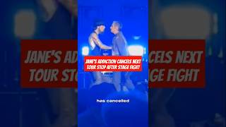 Janes Addiction CANCELS next tour stop after stage fight ytshorts dropnite yotricks [upl. by Eus47]