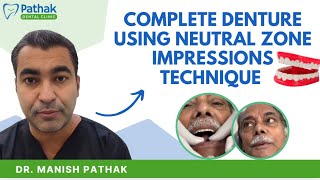 Complete Denture Fitting with Neutral Zone Impressions  Satisfied Patient Testimonial [upl. by Alvin]