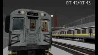 OpenBVE RT43 TTC Work Car [upl. by Sisxela]