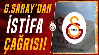 Galatasarayda TFFye İstifa Çağrısı [upl. by Irita]