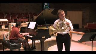 R Strauss Horn concerto Op 11 featuring David Cooper and Cary Chow [upl. by Adora]