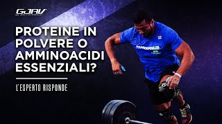 PROTEINE IN POLVERE O AMMINOACIDI ESSENZIALI PER IL CROSSFIT [upl. by Gnouc]