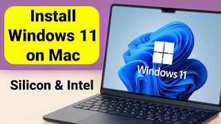 Install Windows 11 For Free on Mac  M1 M2 M3 M4 amp Intel [upl. by Odrareg872]