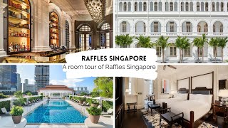 Raffles Singapore room tour review [upl. by Elle]