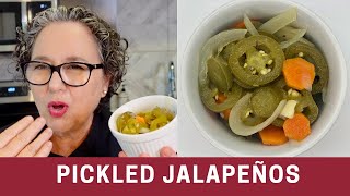 How to Make Taqueria Style Pickled Jalapeños with Carrots and Onions  The Frugal Chef [upl. by Shurlock]