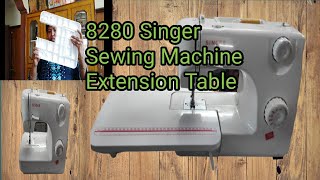 Singer 8280 Sewing Machine Extension Table Review In Telugu [upl. by Nicks423]