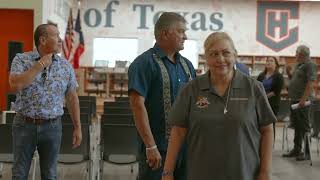 Edinburg CISD School Board Tours amp Accepts the Completion of Collegiate High School [upl. by Hnilym]