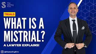 WHAT IS A MISTRIAL  LAWYER EXPLAINS  procedure injurylawyer [upl. by Ardnait210]