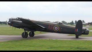 BBMF Coningsby bound for The ClactononSea Airshow [upl. by Ellenuahs]