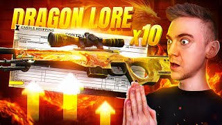 10x Dragon Lore Tradeup Contracts IN A ROW [upl. by Gerk]