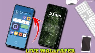 KEREN  2 Tema Xiaomi HyperOs Ui Simple Tembus AKAR  Live Wallpaper Eps 63 [upl. by Schach837]